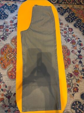 SPANX zero waste band cropped wide leg chino